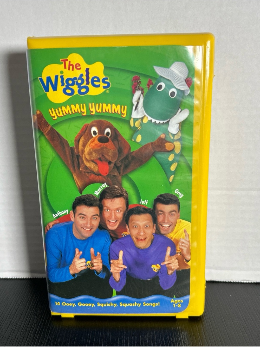 Vintage Wiggles VHS Yummy Yummy with 14 songs